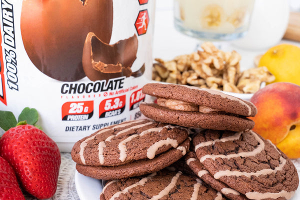 Protein cookie sandwich