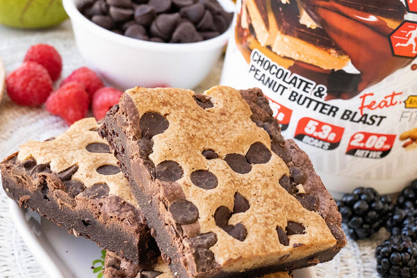 Protein Brookies