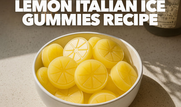 Lemon Italian Ice Protein Gummies Recipe