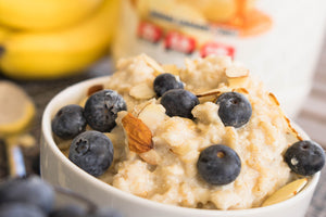 Banana Carmel protein oatmeal