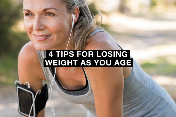 4 Tips For Losing Weight as You Age