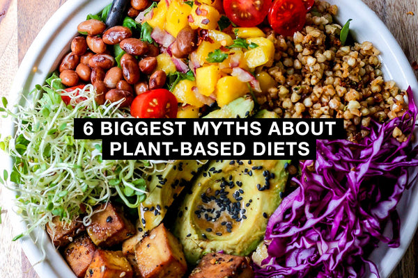 6 Biggest Myths About Plant-Based Diets