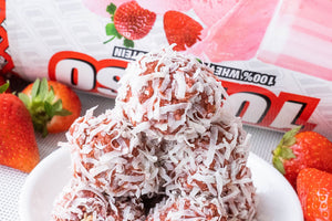 Strawberry Protein Balls