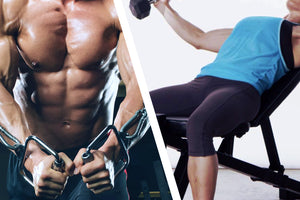 Cable Flies or Dumbbell Flies
