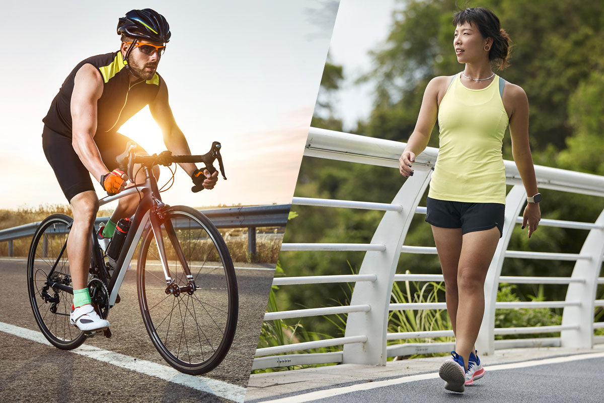 Walk Bike Racing Cycling vs Walking: Which is the best workout for you?