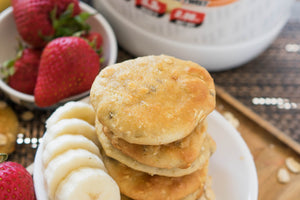 Banana Caramel Protein Cookies