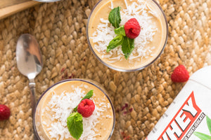 Coconut Passion Fruit Protein Mousse