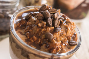 Mocha Protein Coffee Overnight Oats