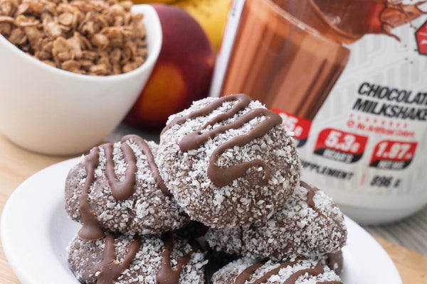 Delicious Chocolate Protein Bites