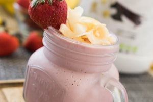 Vegan Strawberry Smoothie