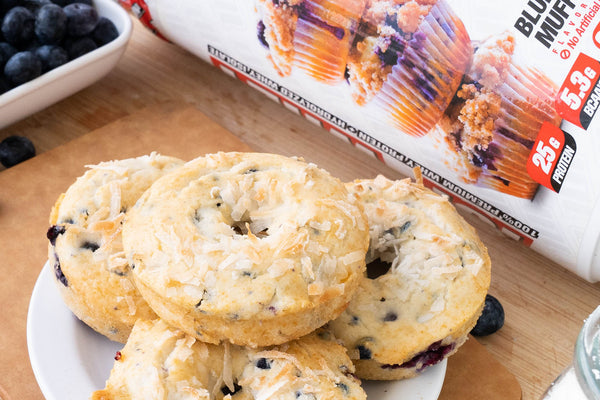 Blueberry Protein Donuts