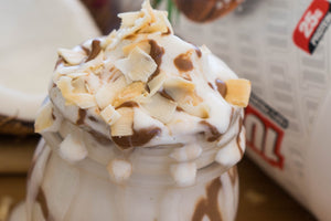 Coconut ice-cream Protein Smoothie