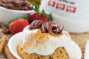 Pumpkin Spice Protein Mug Cake