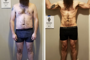 Male transformation Justin Riddle