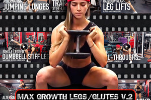 MAX GROWTH LEGS/GLUTES V.2 BY ANLLELA SAGRA