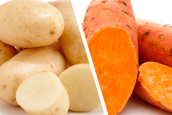 White Potato vs Sweet Potato
