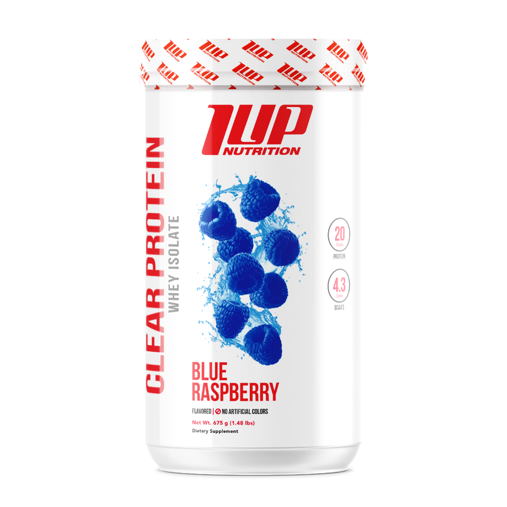 Blue Raspberry Protein 2o Clear Protein Isolate – 1 Up Nutrition