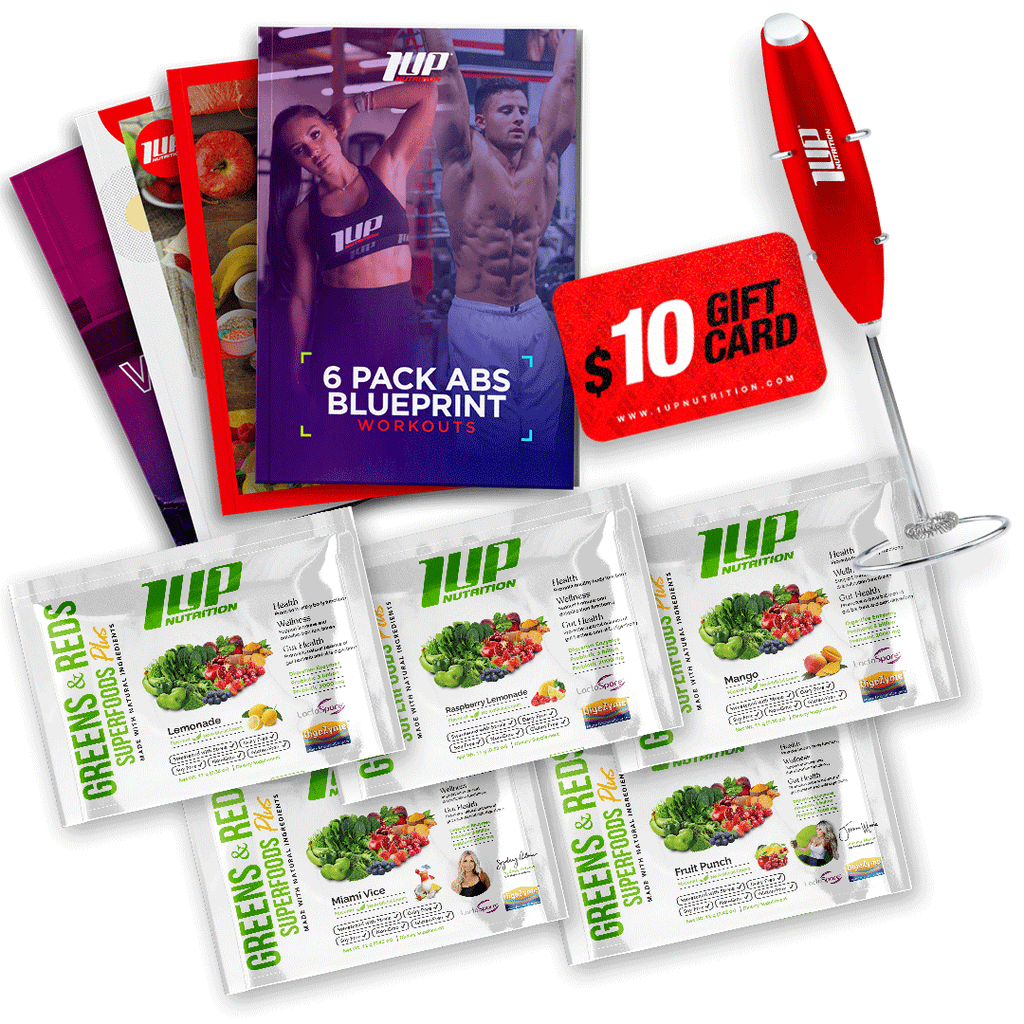 Greens & Reds Superfoods Starter KIT with Frother