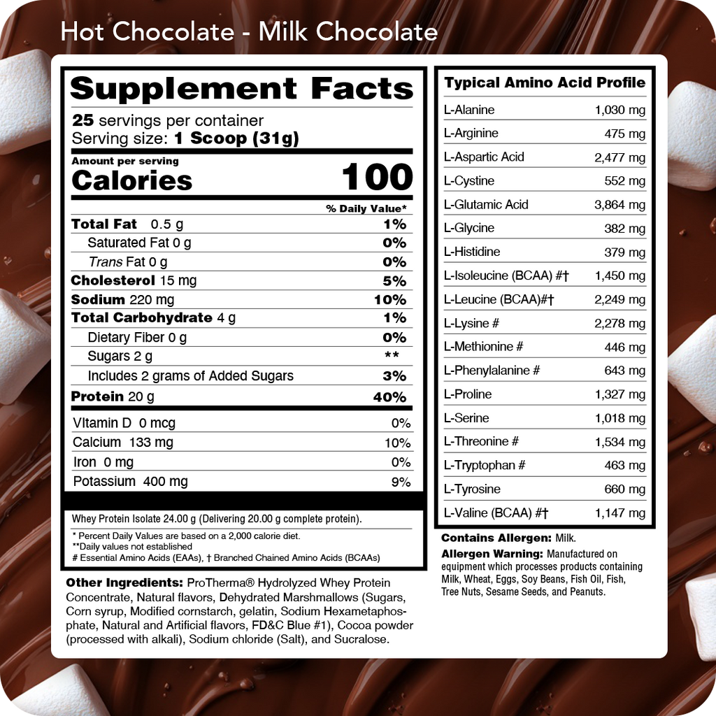 Heidi Somers High Protein Hot Chocolate