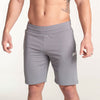 Men's Commitment Shorts Shark Skin, used to promote men's workout supplement