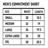Men's Commitment Shorts Shark Skin