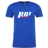 Men's Crew Neck T-Shirt "Royal Blue", used to promote men's workout supplement