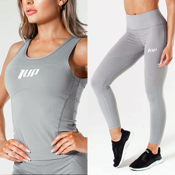 Tank Top & Leggings Shark Skin Combo
